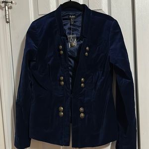New Velvet Blazer by Du Jour Size 6